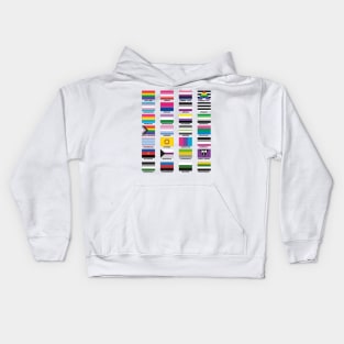 LGBT FLAGS Kids Hoodie